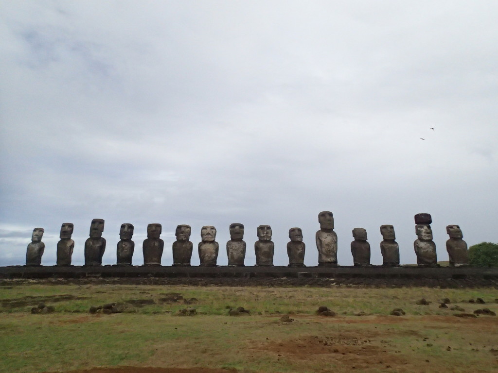 Ahu Tongariki - Very famous for its sunset pictures