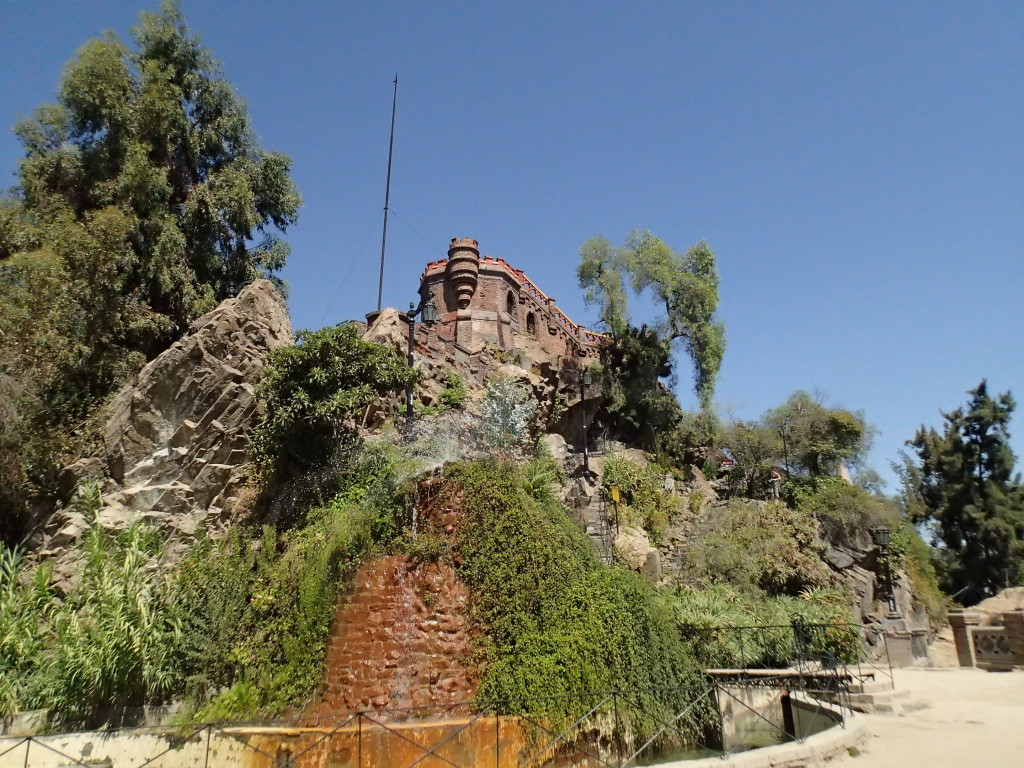 Top fortifications of Santa Lucia Hill